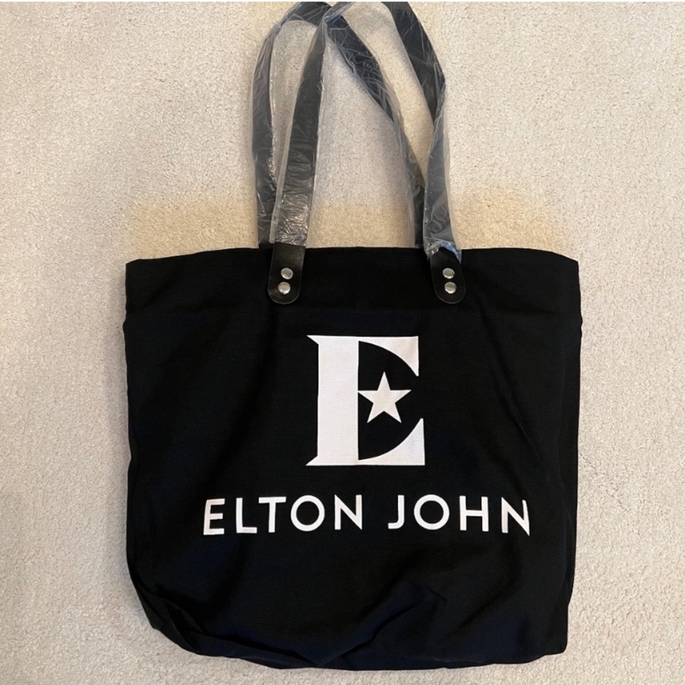 ‼️SOLD‼️Official Elton John concert canvas tote bag - Picture 3 of 6